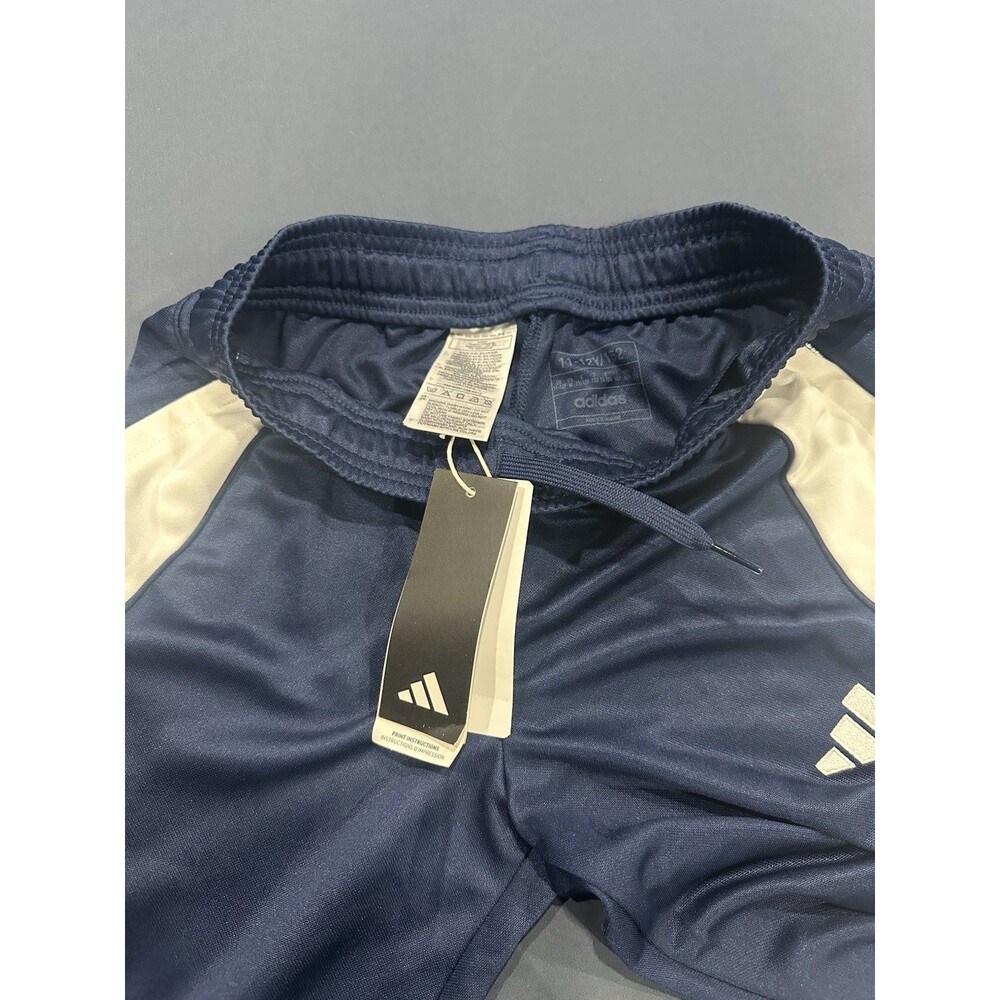 NWT Adidas Tiro 24 Kids Training Pants Navy Blue/White Medium - Picture 6 of 7
